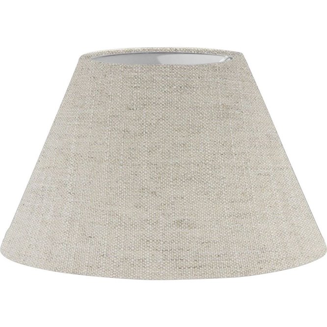 Beżowy abażur do lampy ceramicznej